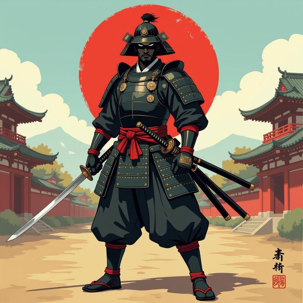 The Black Samurai of Oda Nobunaga
