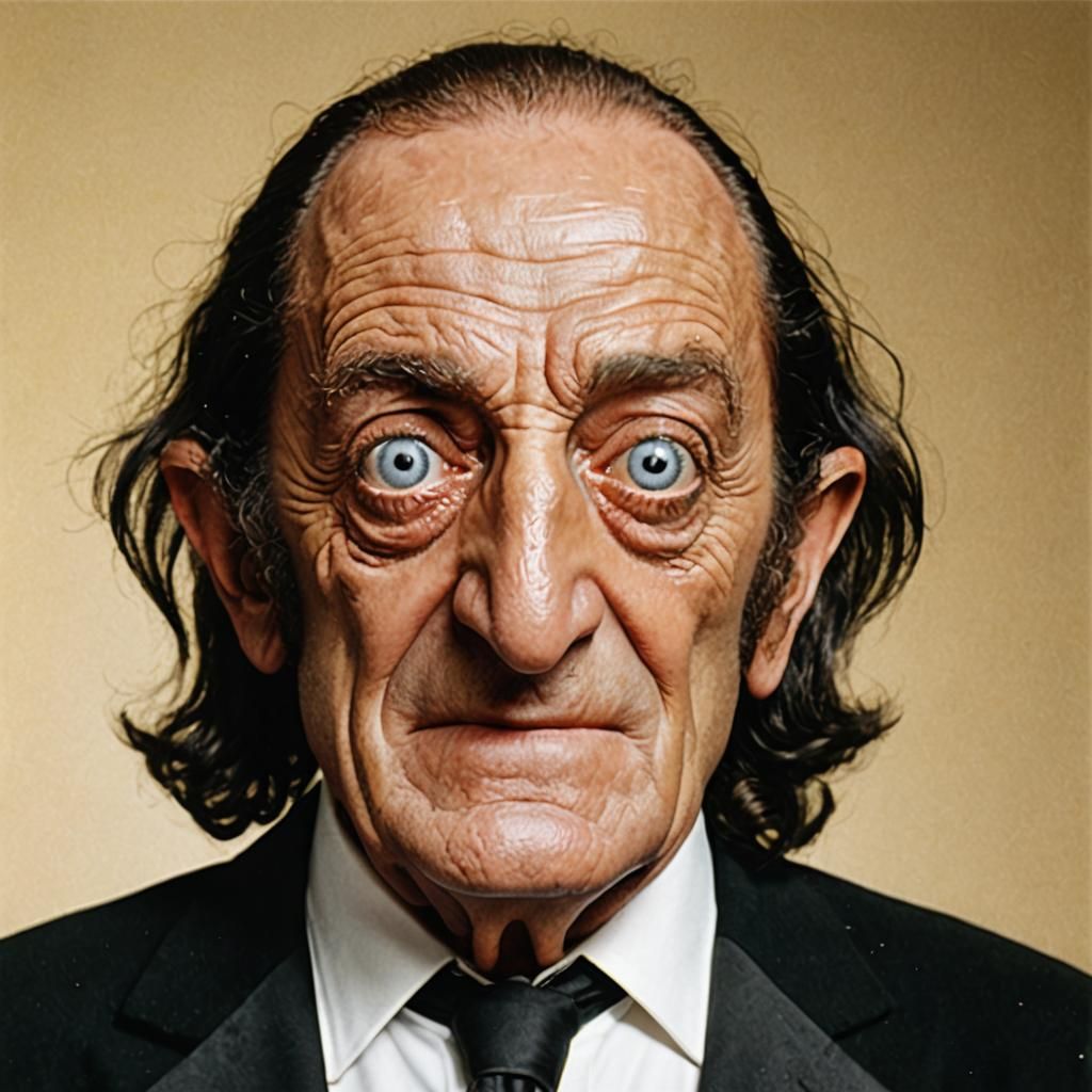 Mad British comedian Marty Feldman is all Googly-eyed at the...