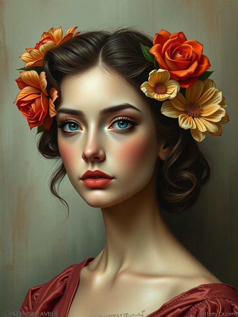 Phenomenal Feminine Portrait Art