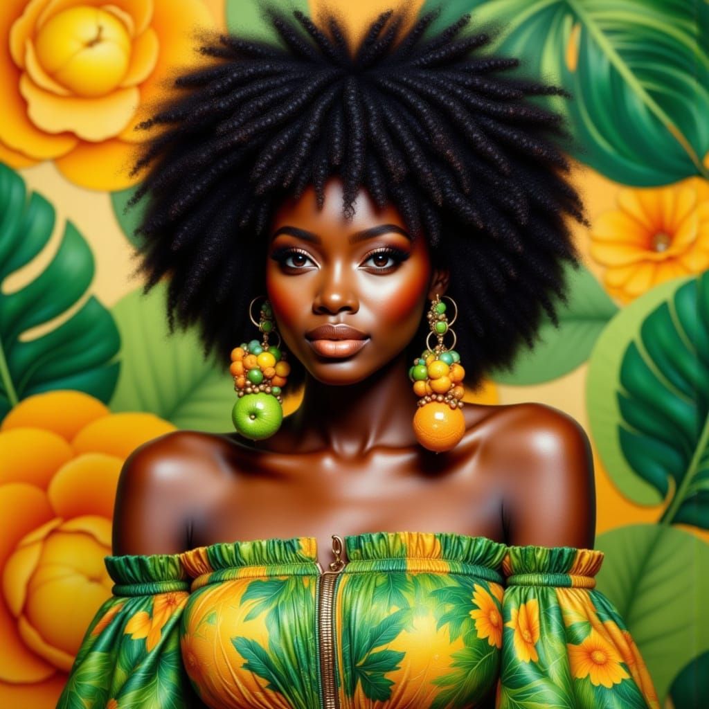 Afro beauty