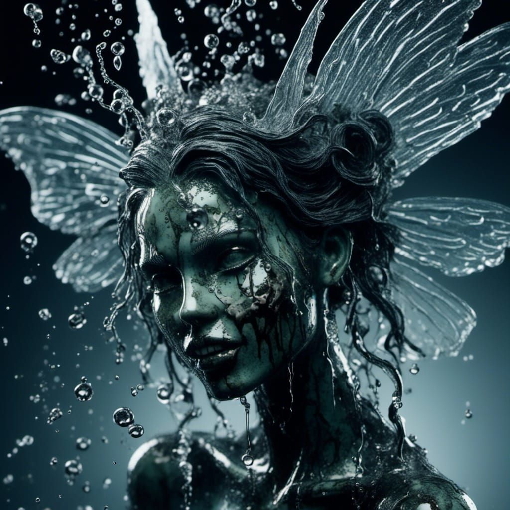 Vixyna: Zombie Fairy Made of Water