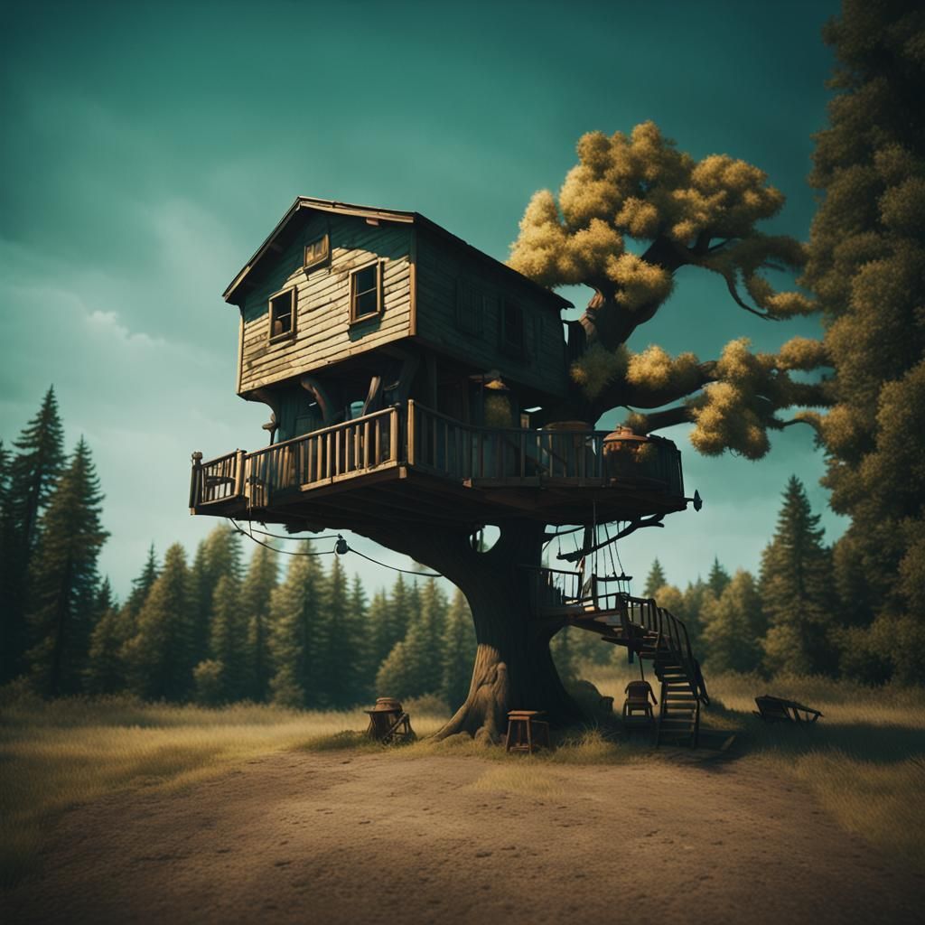 Cinematic Treehouse of Useless Function: Film Still