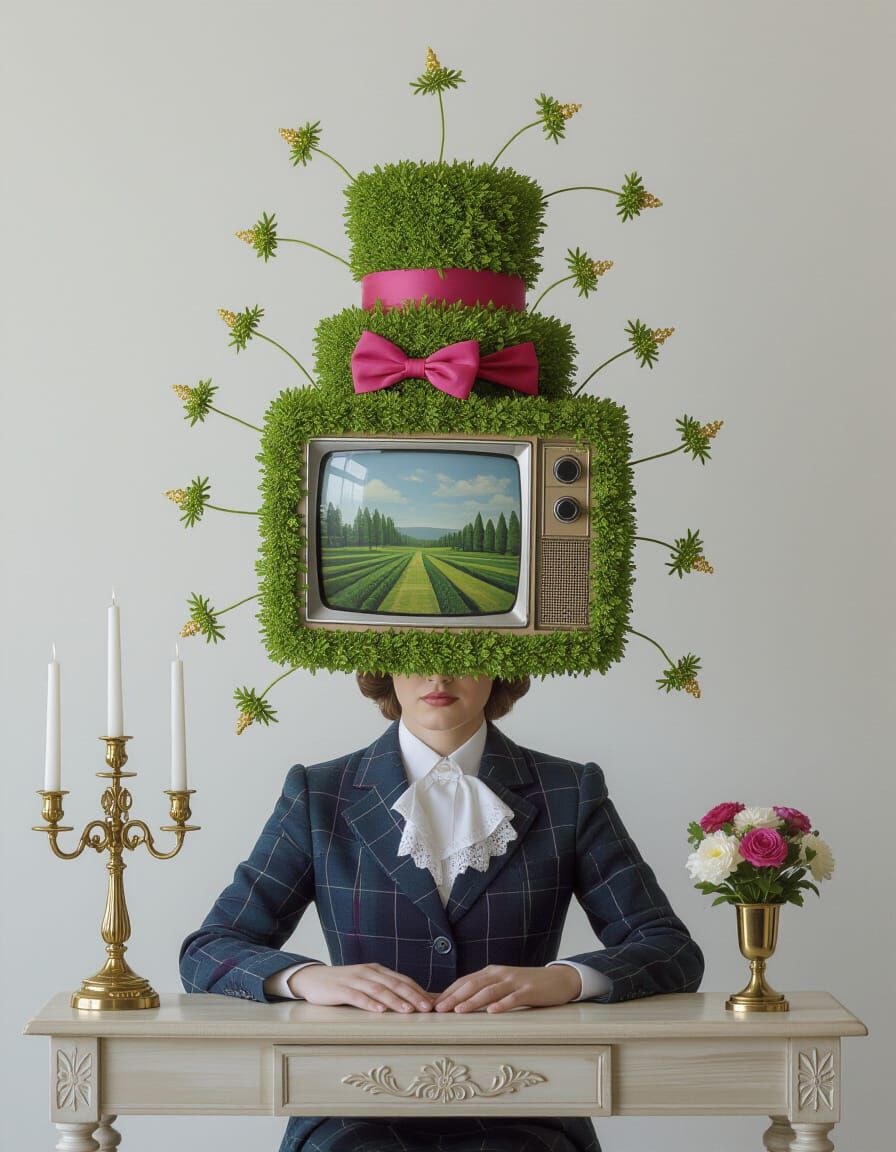 Slurb Morphotic TV Presenter Models Latest Trend in Topiary ...