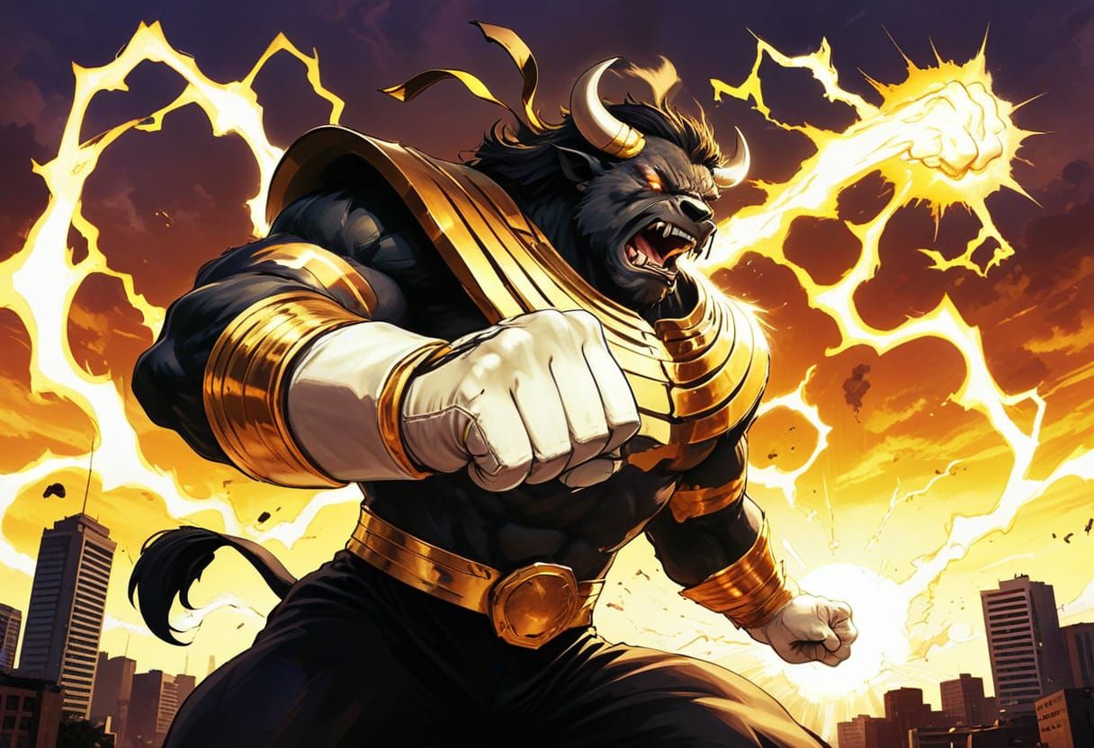 Gigantic Golden Buffalo Ranger Unleashes Fury