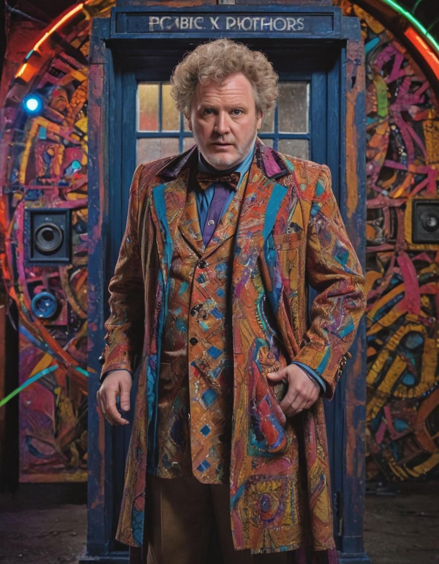 Doctor Who as Ghanaian Movie Poster