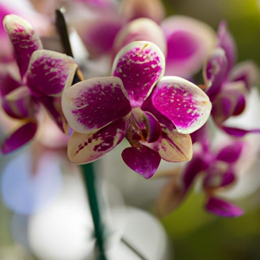 Stunning Orchid Photography with Bokeh Effect