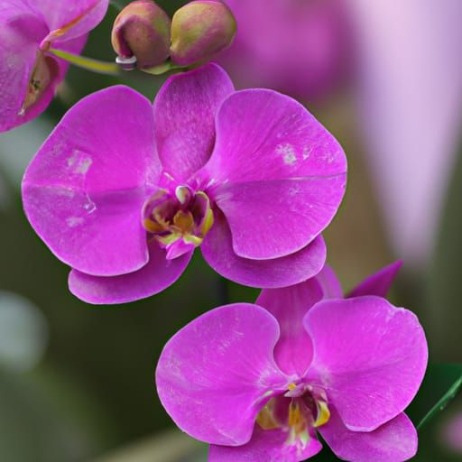 Exquisite Orchids in Natural Light: Professional Photography