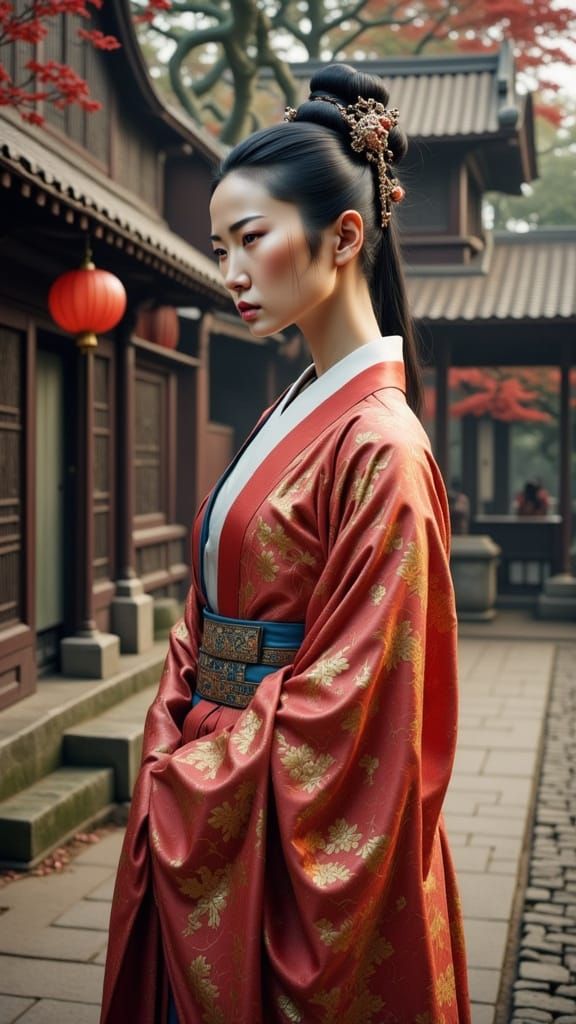 Joseon Era Tyrant King in Traditional Outerwear