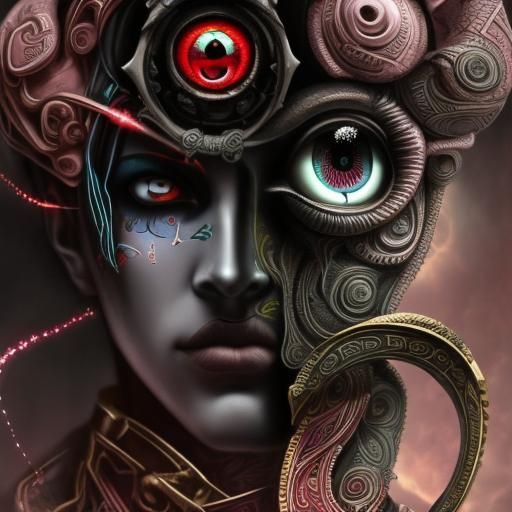 Electric Violet Goddess of the Pineal Gland