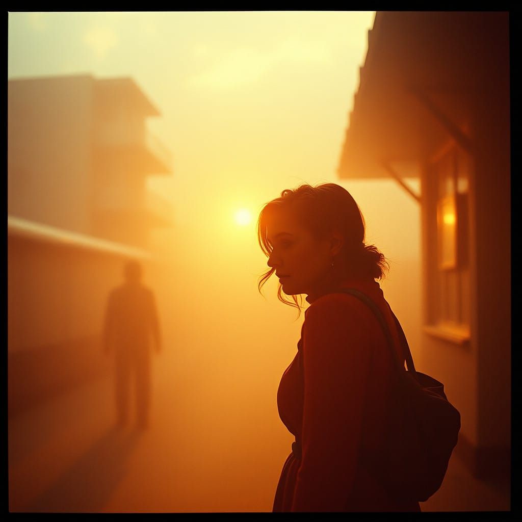 Epic Film Still in Cinematic 35mm Style