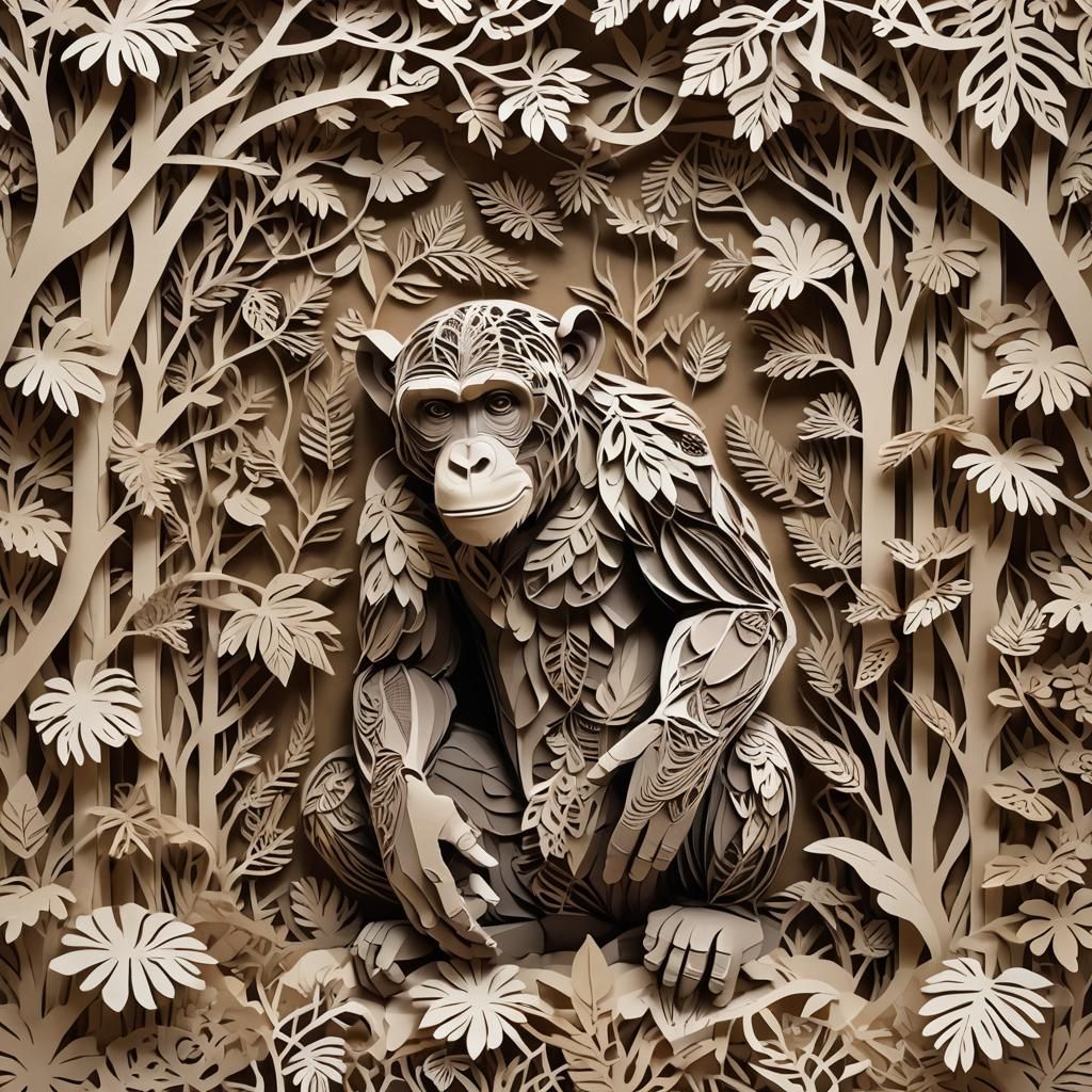3-D Chimp