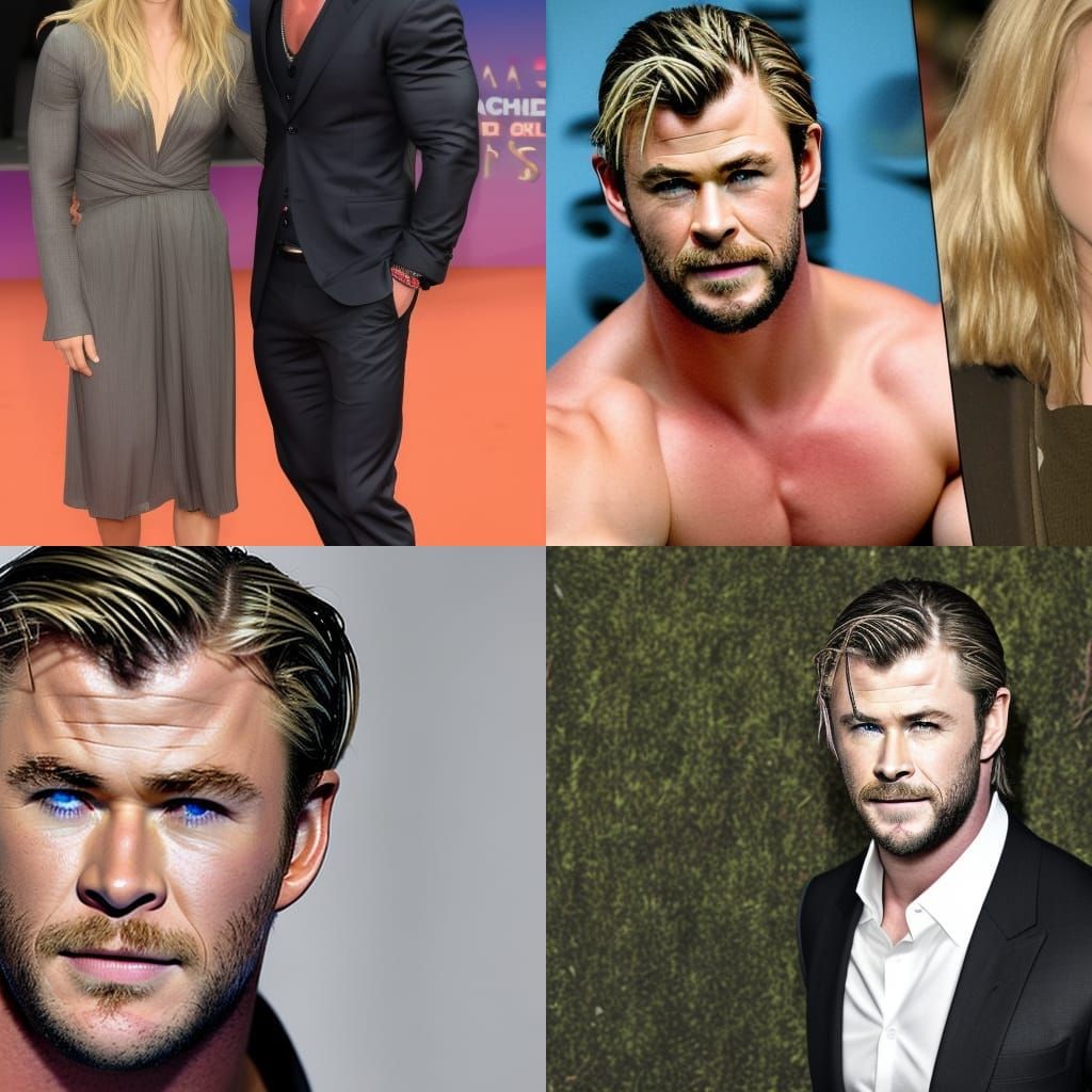 Portrait of Chris Hemsworth