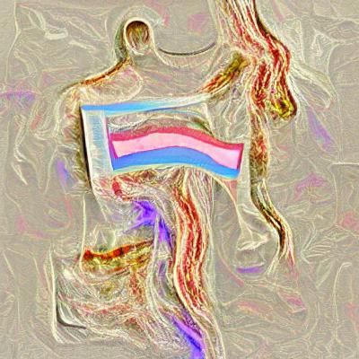 Contemplative Portrait Exploring Transgender Identity