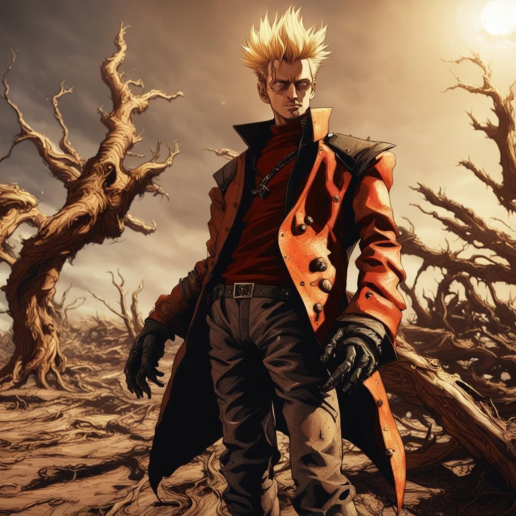 Biopunk Vash the Stampede Arm Transformation