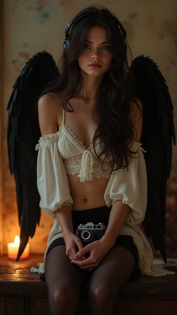 Mystical Being in Celestial Realism Style