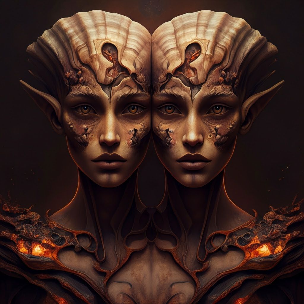 Where They Touched Split-Infinity in Their Clothes Carved from Charred and Rusty Brimstone