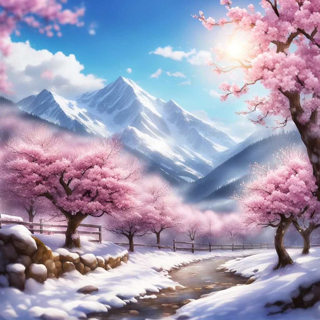 Cherry Blossoms Herald Spring's Return