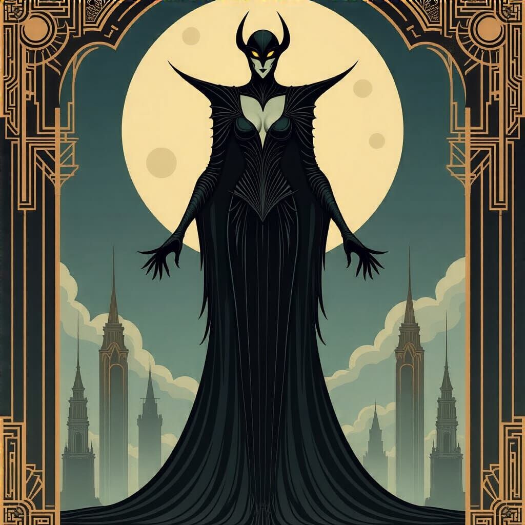 Grimdark in Art Deco Style