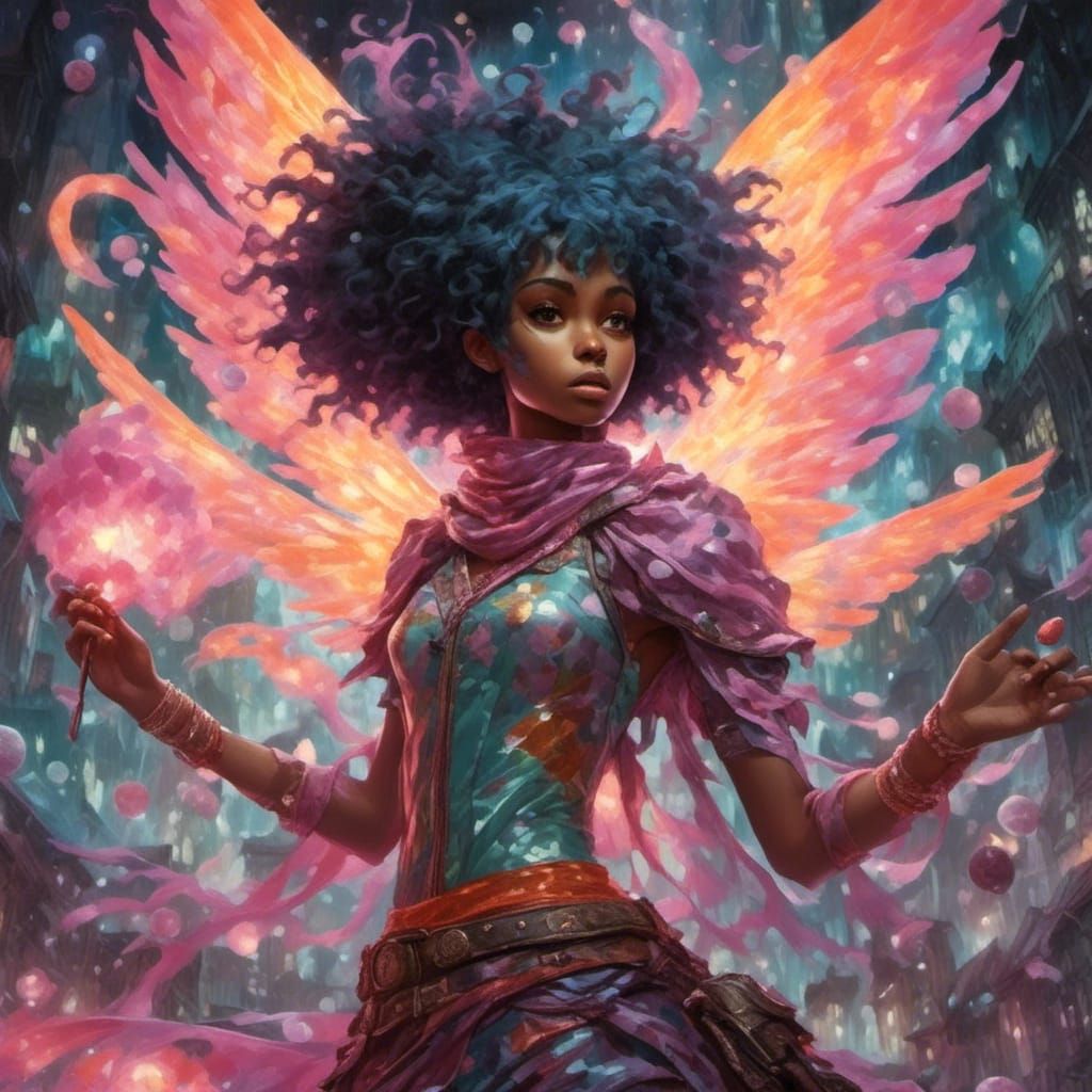 The Luminous Quest: Embracing the Dual Nature of Light and Dark in Nita's Heroic Adventure