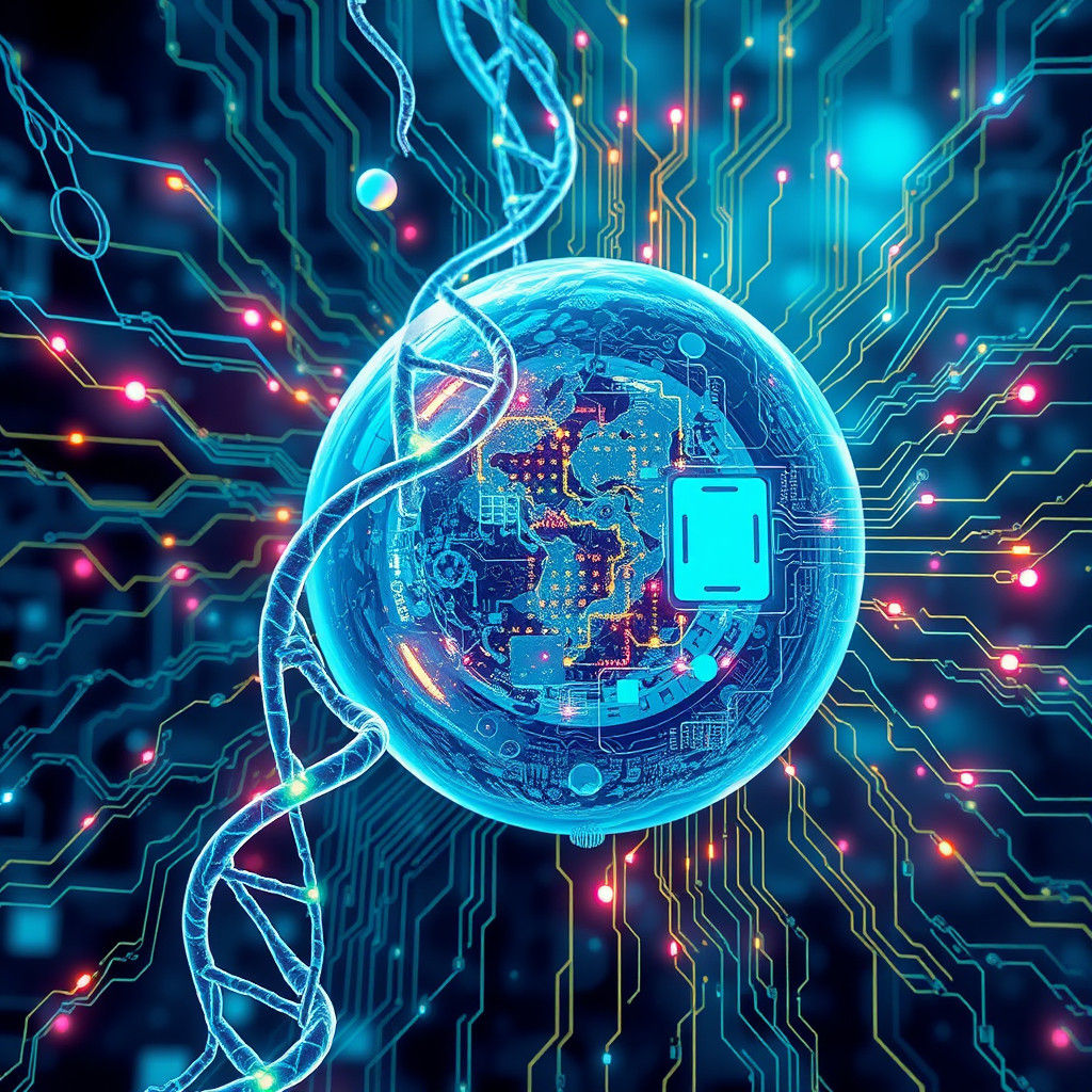 Harmonious Fusion: Biology Meets Quantum Circuitry