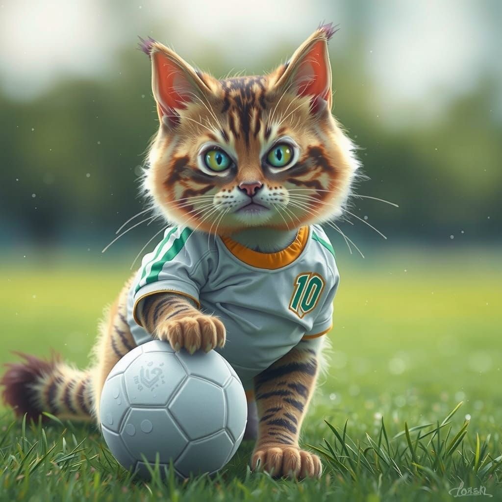 Soccer Player Executes Stunning Reverse Flip in Stadium