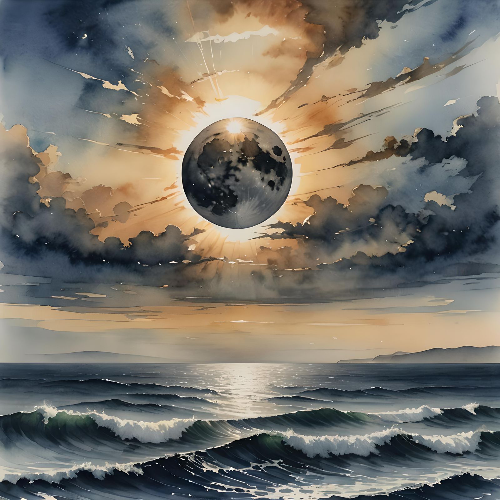 The Sun Asked the Moon for a Hug