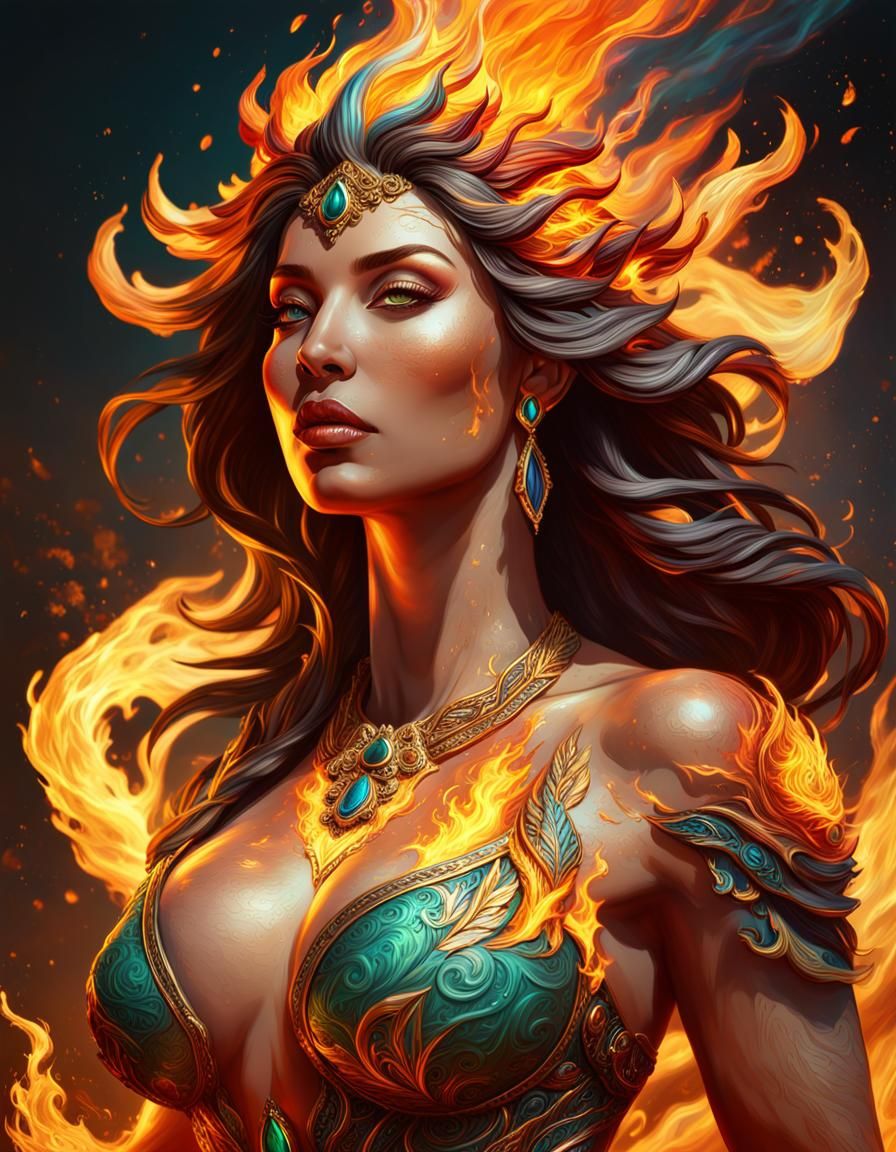 Goddess of fire