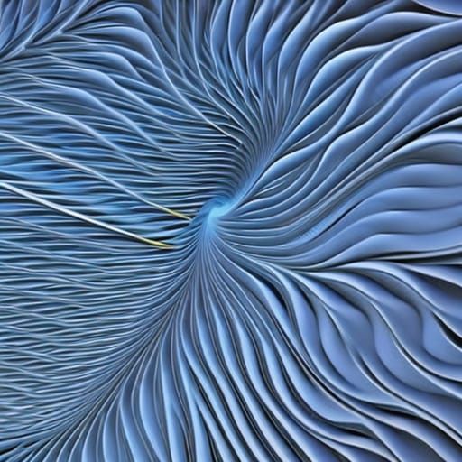 Intricate Fractal Laces in 8K Resolution