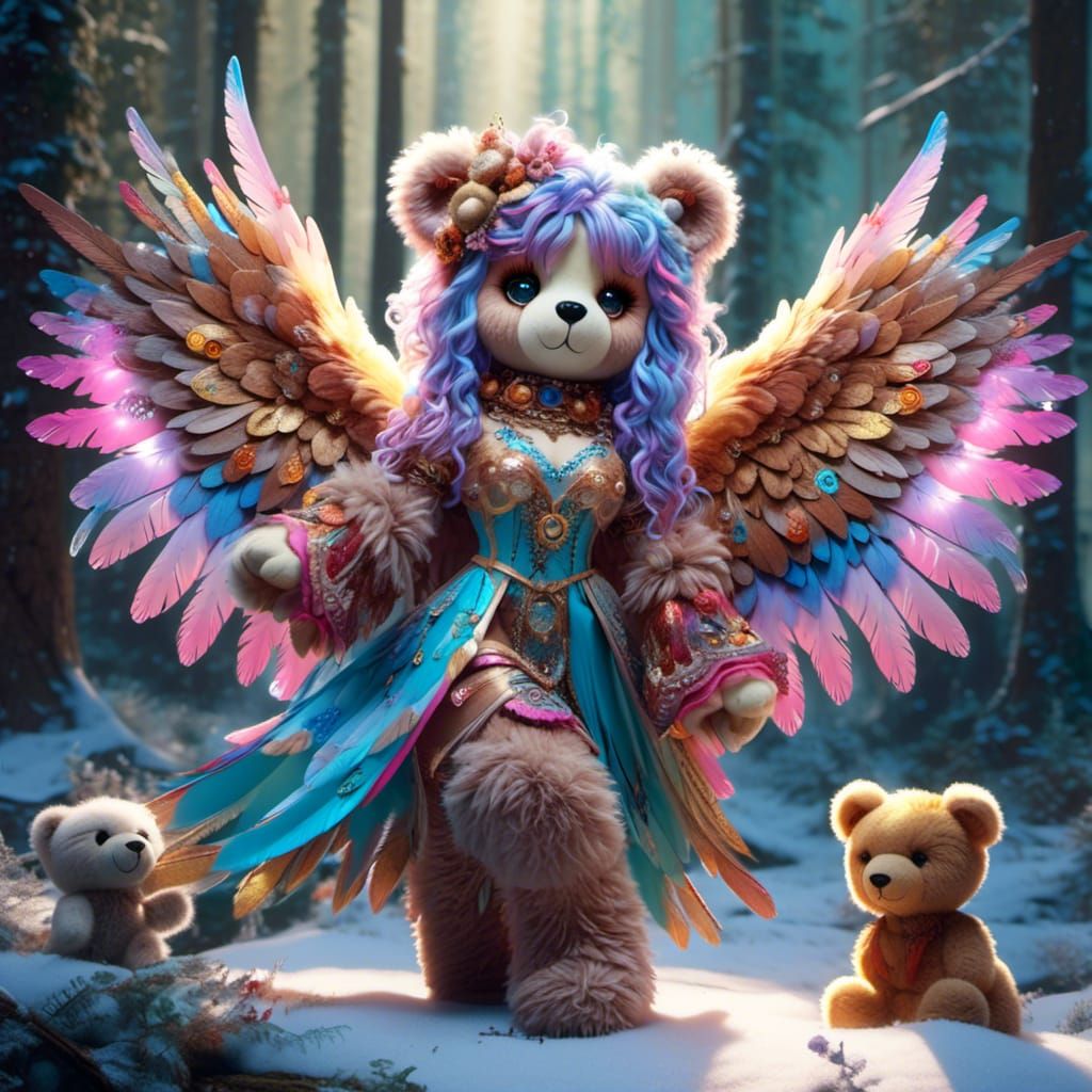 Teddy fairy Godmother