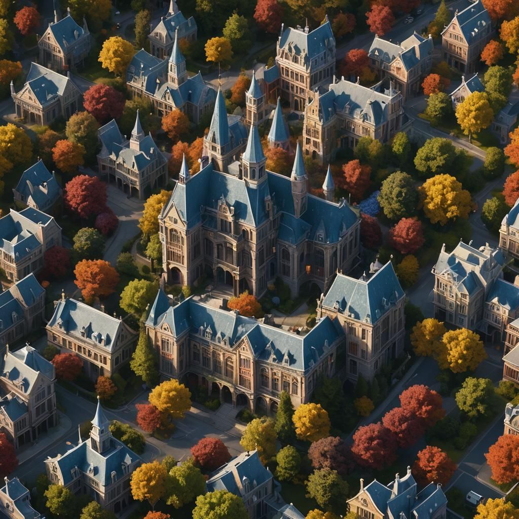 Detailed Matte Painting of Kirk from Gilmore Girls