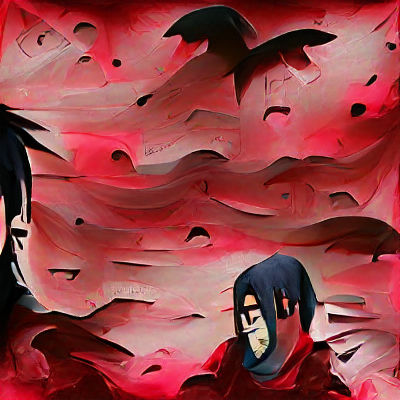 Itachi Uchiha Inspired Digital Painting