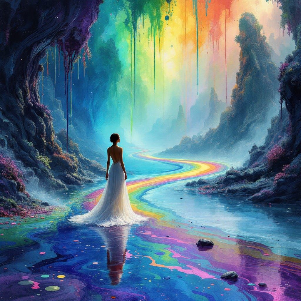Ethereal Dreamer by Rainbow River