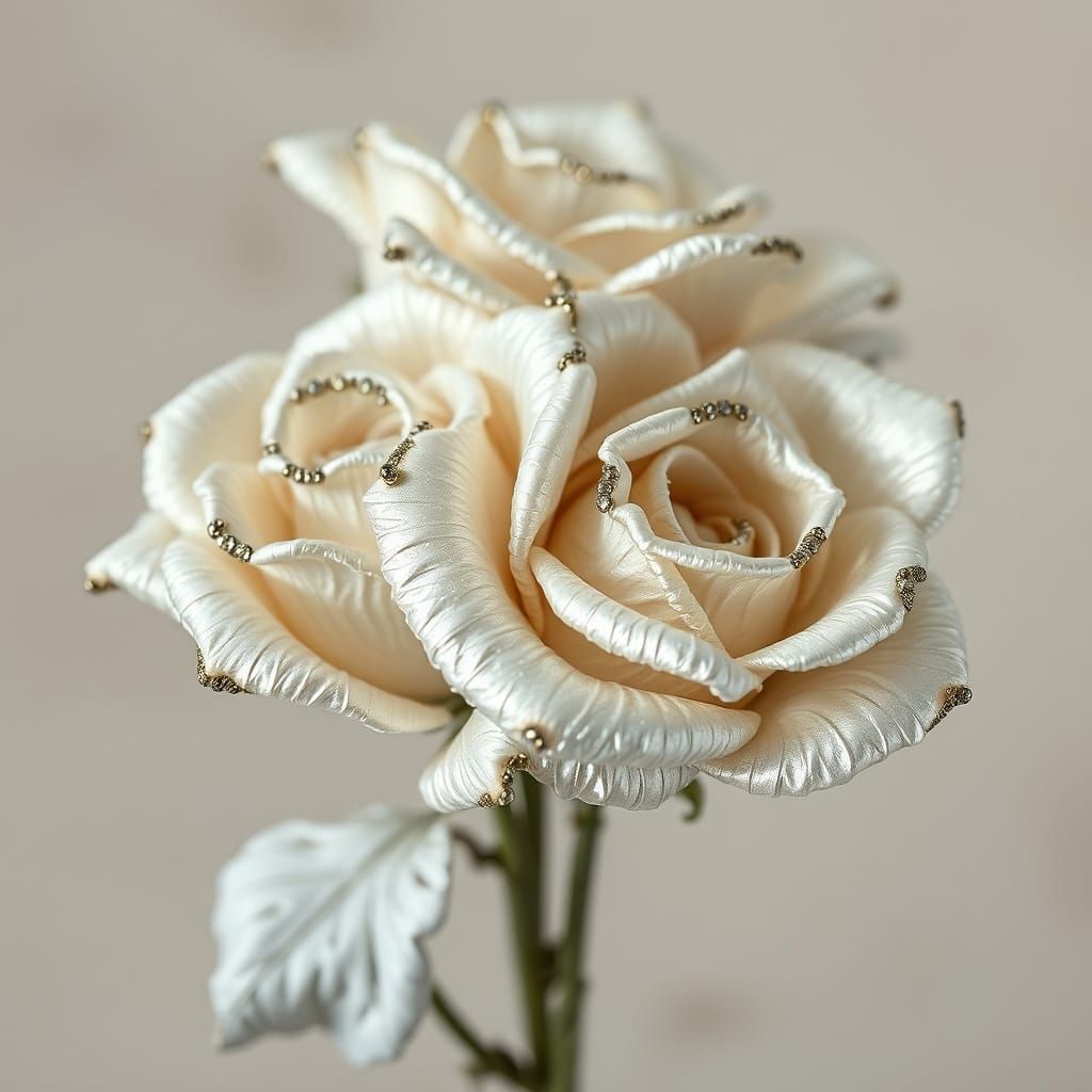 Silver rose