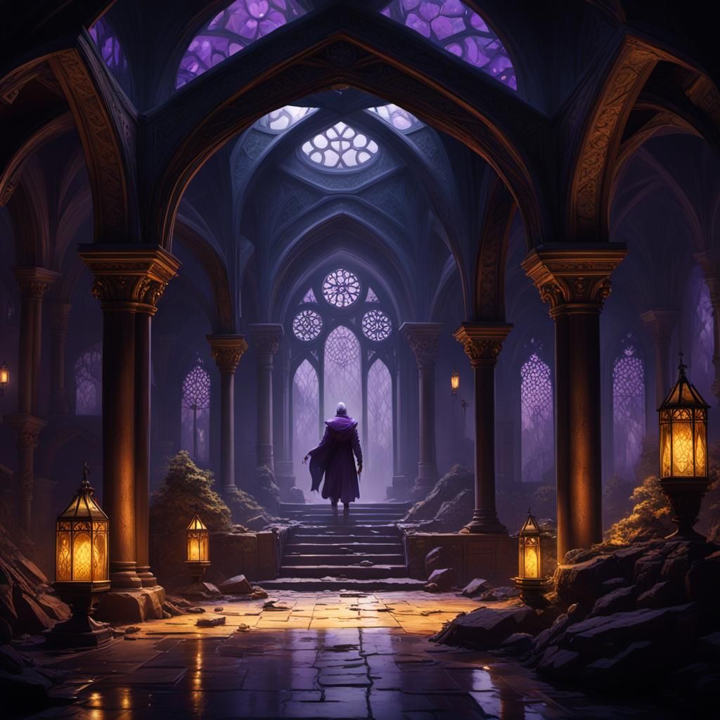 Strahd Dark Fantasy Concept Art in 8k