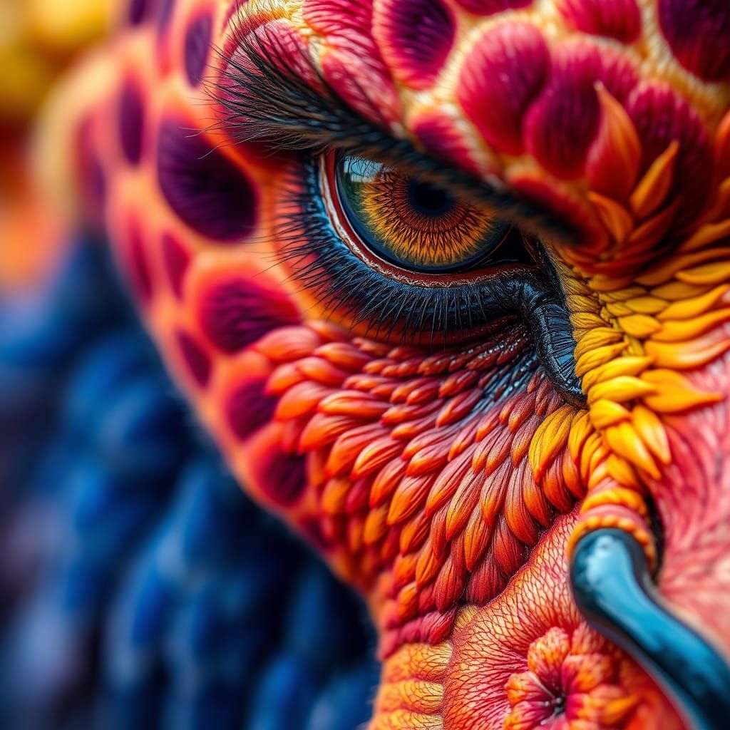 Vibrant colors, Fine Detail, Highly detailed, Realistic skin...