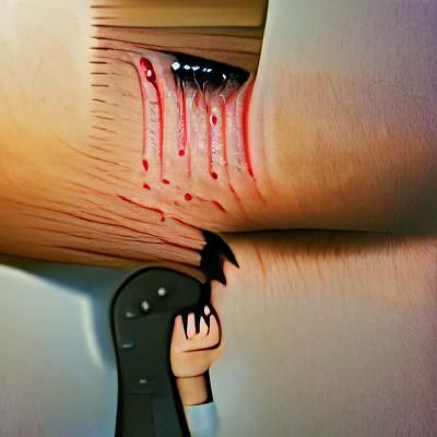 Abstract Depiction of Negative Feelings