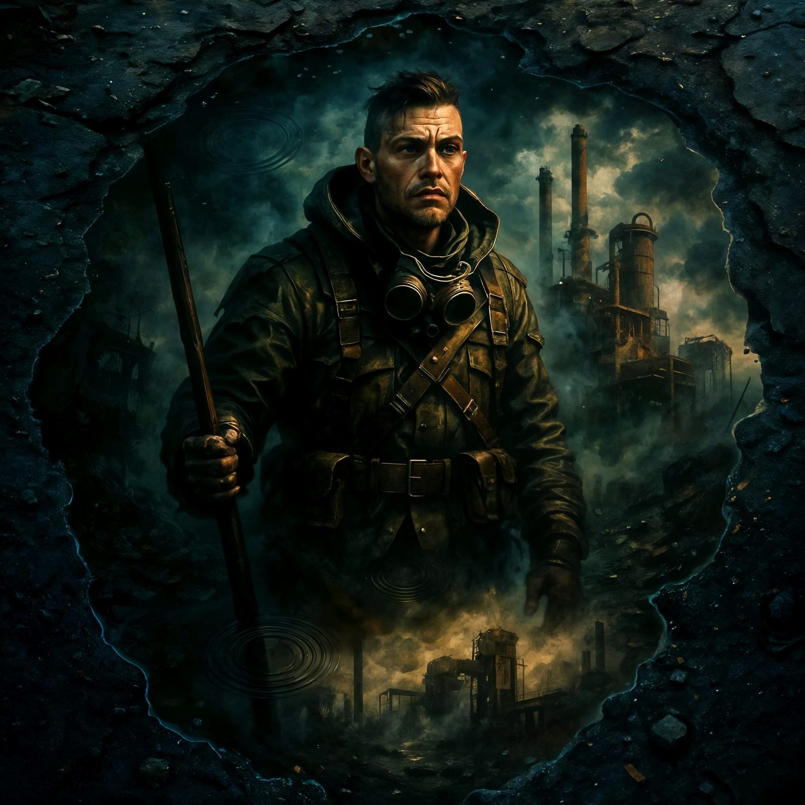 Stalker Reflection: Epic Cinematic Digital Matte Painting