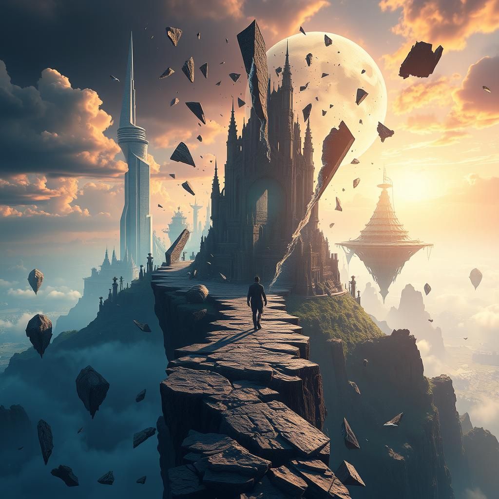 Dimensional Collision in Detailed Matte Painting