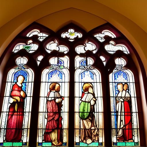 Stained Glass Church Art