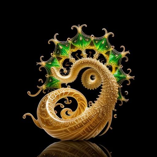 Magical Sand Creature Dissolving: A Fantasy Scene