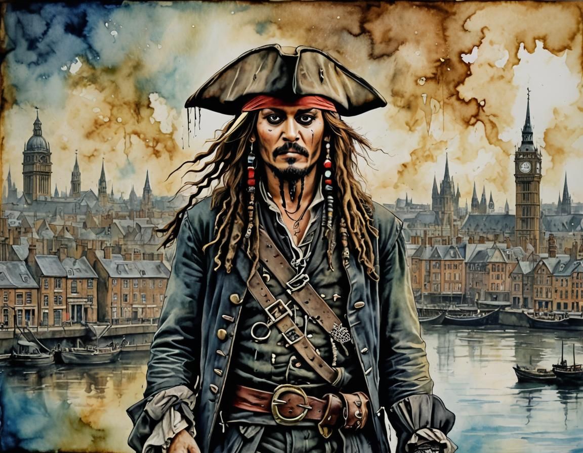 Captain Jack Sparrow in Victorian London