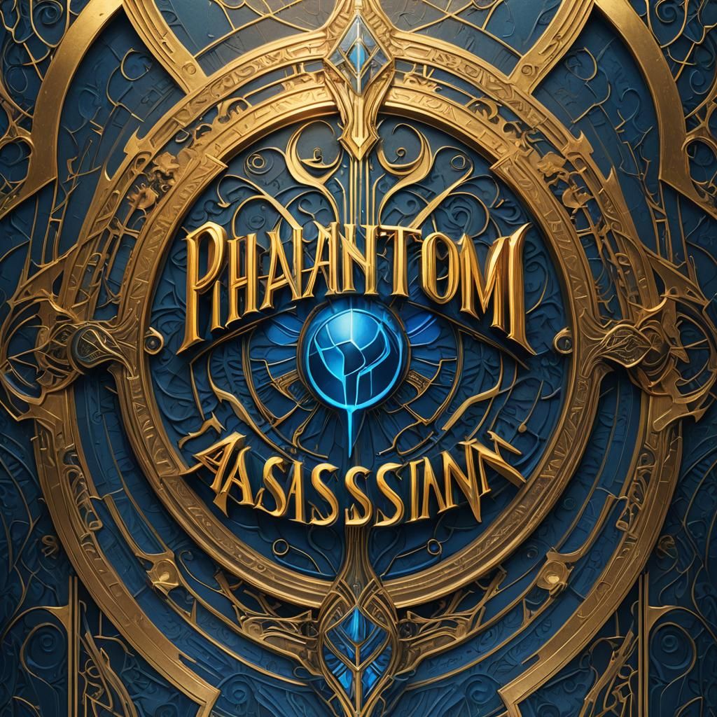 The Phantom Assassin in Art Deco Style