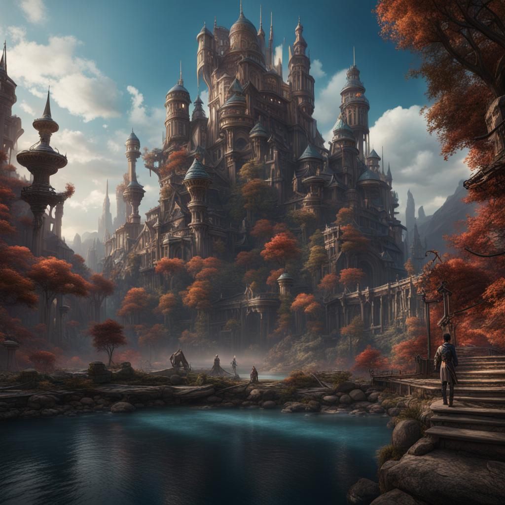 Serious Joe Jonas Portrait as Detailed Matte Painting