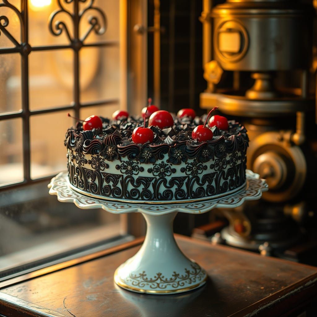 Victorian-Era Bakery Showcases Majestic Schwarzwälder Kirsch...