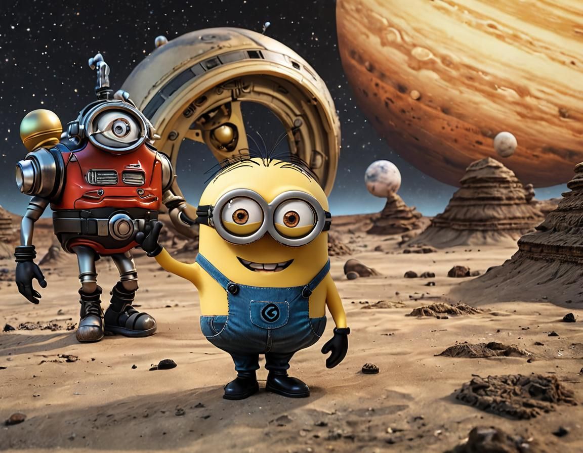 Minions on Jupiter