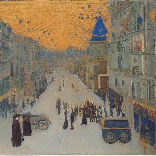 Anime Sci-Fi Armored Cars on Nevsky