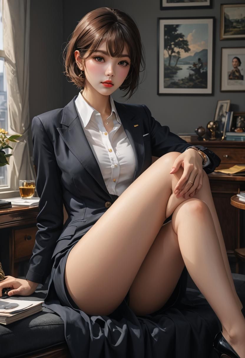 Anime Woman comes to LIFE - Original anime is in comments section