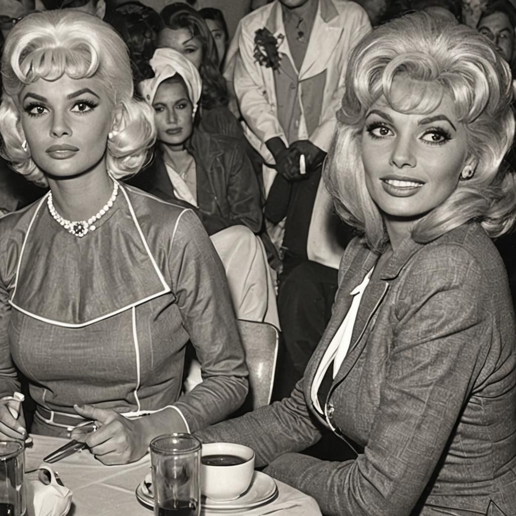 Actresses as Spider-Gwen and Mary-Jane Watson