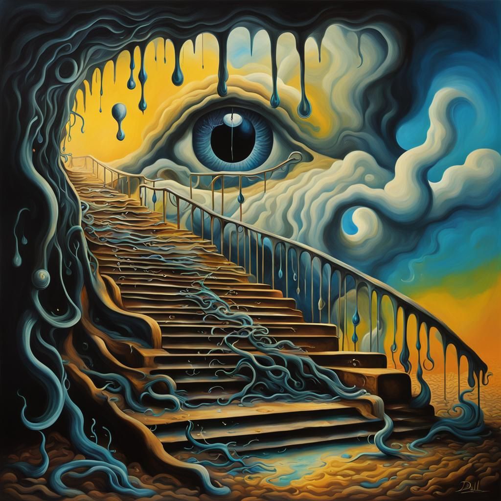 Darkness and Tentacles: Surreal Stairs to Nowhere