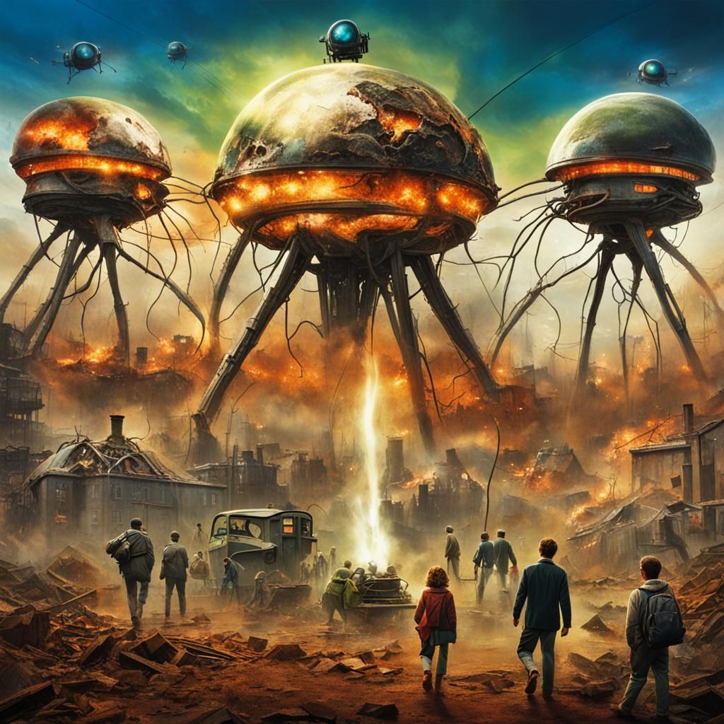 War of the Worlds Illustration